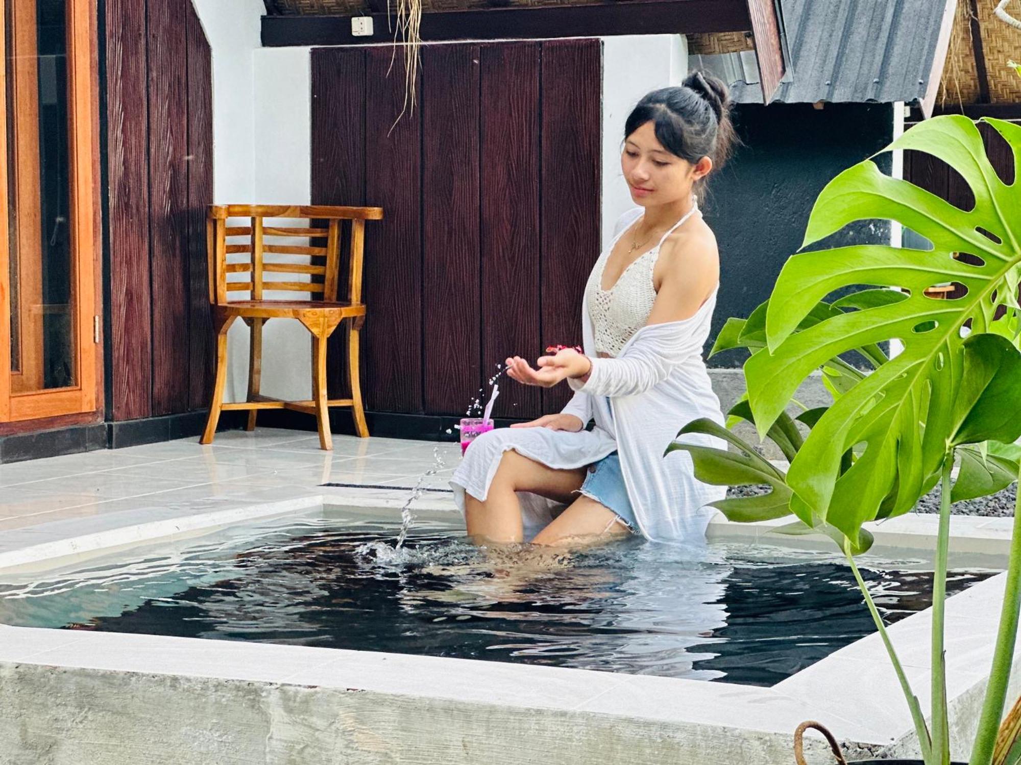 库布盼洛坎Ampik Batur With Private Hot Springs住宿加早餐旅馆 外观 照片